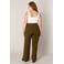 Base Level Curvy straight high waist broek