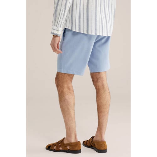 WE Fashion chino short lichtblauw afbeelding