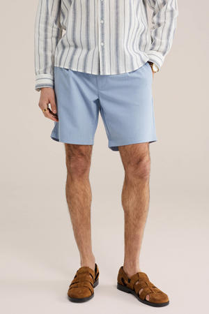 chino short lichtblauw