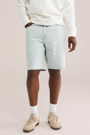 denim relaxed short lichtblauw