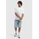 Pure Path oversized T-shirt met backprint ecru