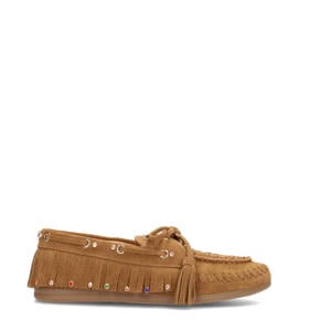 Yara suède mocassins cognac