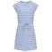 KIDS ONLY MINI gestreepte midi jurk lichtblauw