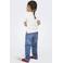 KIDS ONLY MINI T-shirt met backprint wit