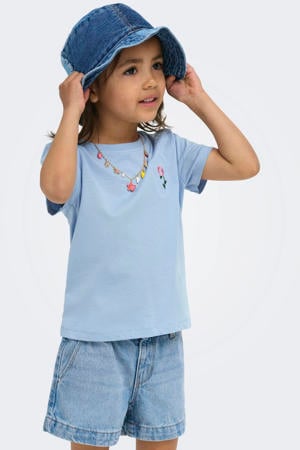 T-shirt lichtblauw