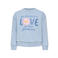 KIDS ONLY MINI sweater met backprint lichtblauw