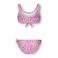 KIDS ONLY GIRL crop bikini met panterprint lila/oranje