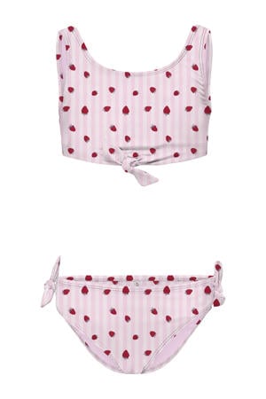 crop bikini lichtroze