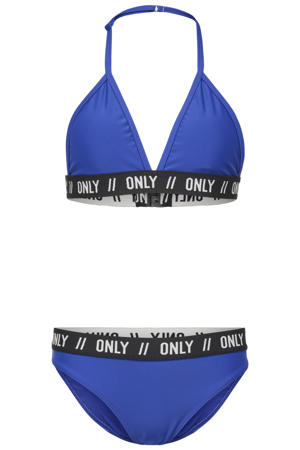 triangel bikini blauw