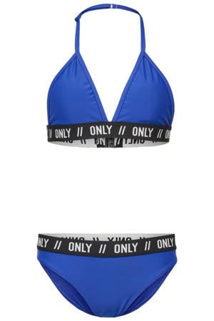 triangel bikini blauw