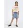 KIDS ONLY GIRL denim wide leg short light blue denim
