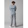 LMTD T-shirt met backprint blauw