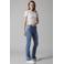 LMTD NLFRARS flared jeans light blue denim