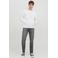 JACK & JONES ESSENTIALS hoodie wit