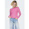 ONLY pullover roze gebreid