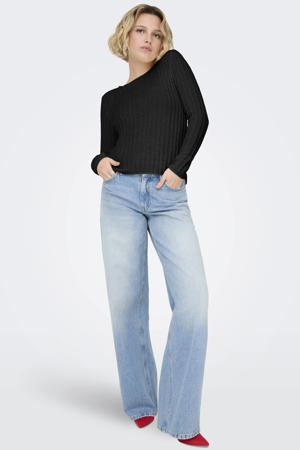 pullover gebreid zwart