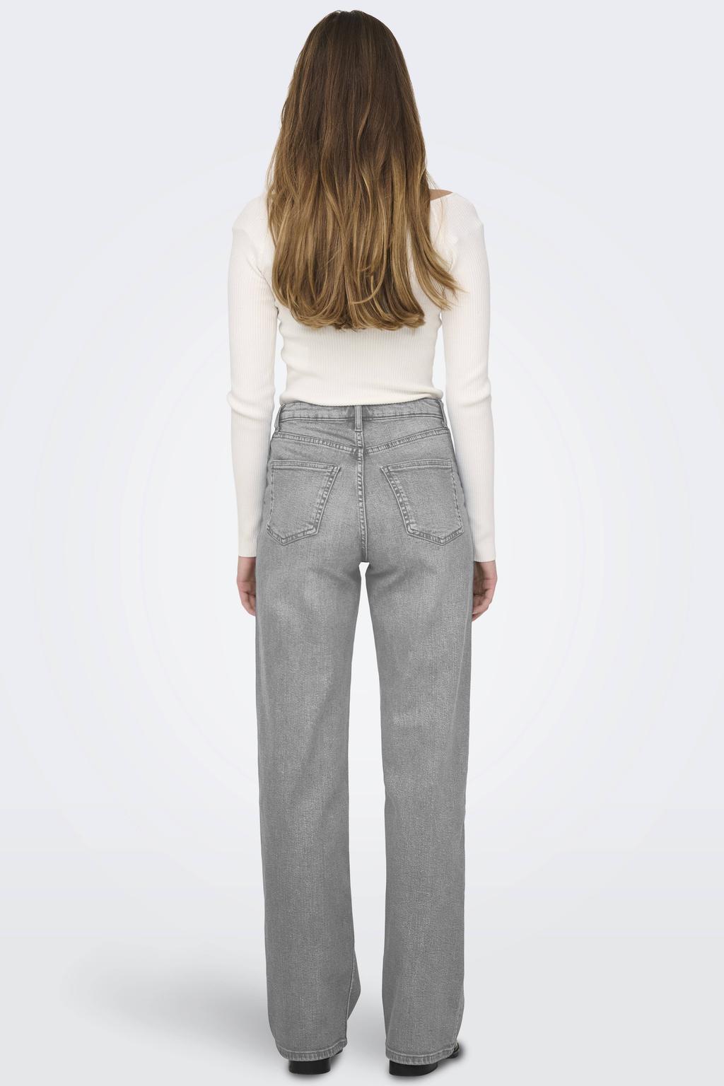 ONLY high waist wide leg jeans wide leg jeans