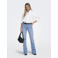 ONLY Onljudy Mid Pocket Flared Dnm flared jeans light blue denim