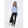 ONLY pullover lichtblauw gebreid