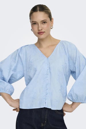 blouse lichtblauw