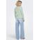 ONLY pullover lichtgroen gebreid
