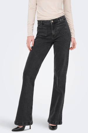 Onljudy Mid Pocket Flared Dnm flared jeans black denim