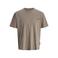 JACK & JONES ESSENTIALS relaxed T-shirt bruin