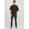 JACK & JONES JEANS INTELLIGENCE JJIGLENN JJORIGINAL slim fit jeans black denim