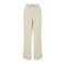 PIECES Curve regular high waist casual broek beige