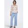 JDY gebloemde blouse ecru
