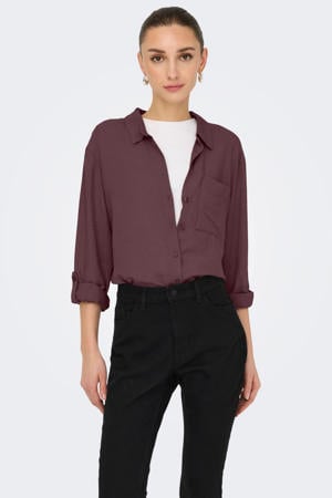blouse donkerpaars