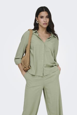 blouse lichtgroen
