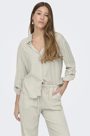 blouse taupe