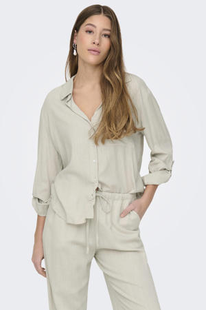 blouse taupe