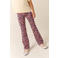 Tumble 'n Dry regular waist gebloemde flared broek donkerblauw
