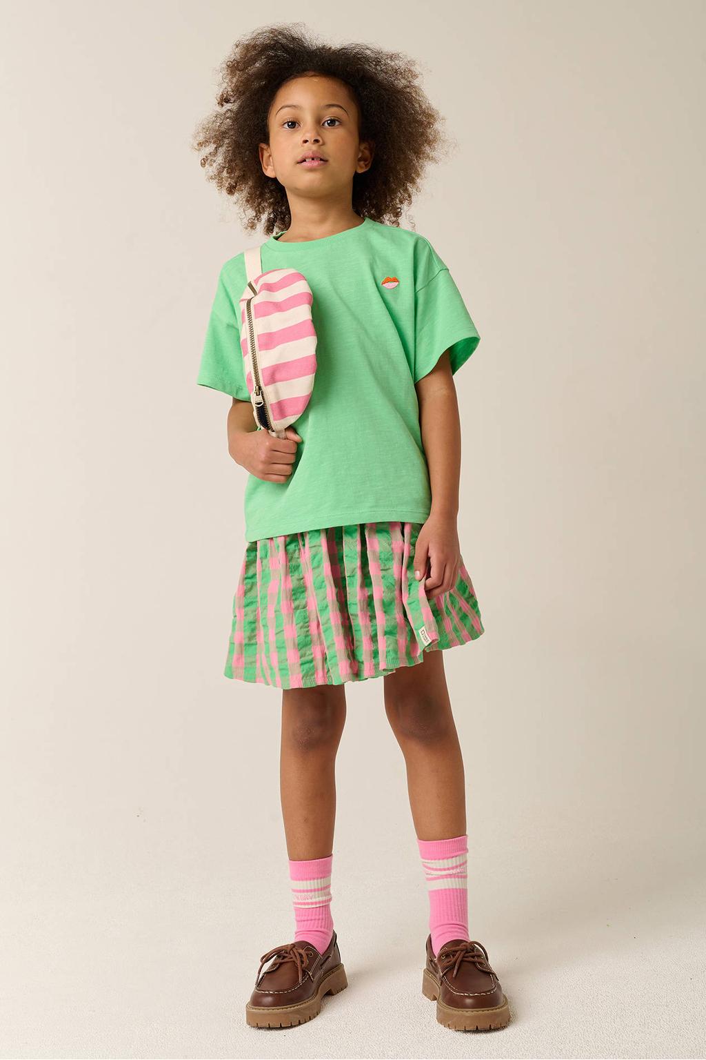 Tumble 'n Dry geruite korte rok groen