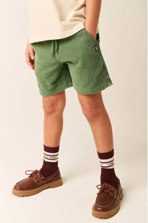 regular waist sweatshort groen