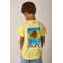 Tumble 'n Dry T-shirt met backprint geel