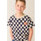 Tumble 'n Dry geruit T-shirt donkerblauw