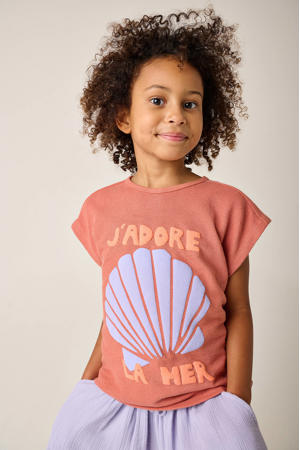 T-shirt oudroze