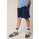 Tumble 'n Dry regular waist sweatshort donkerblauw