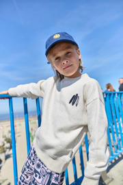 thumbnail: Tumble 'n Dry sweater met backprint ecru
