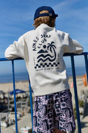 thumbnail: Tumble 'n Dry sweater met backprint ecru