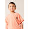 Tumble 'n Dry T-shirt met backprint zalm