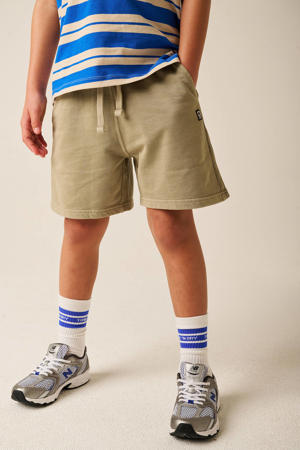 regular waist sweatshort taupe