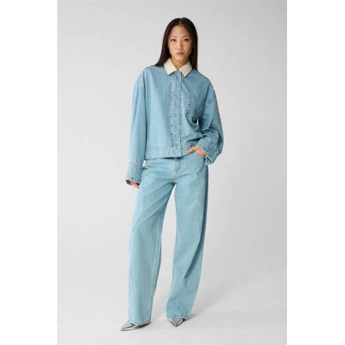Shoeby denim spijkerjas light blue denim afbeelding