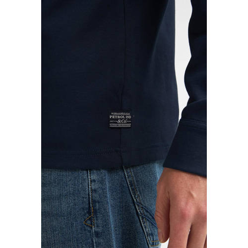 Petrol Industries sweatvest donkerblauw afbeelding