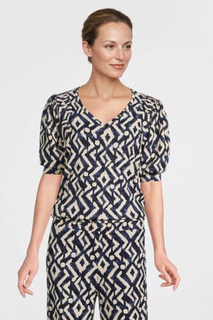 top donkerblauw