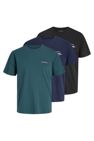 regular T-shirt Plus Size multi - (set van 3)