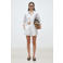 Suncoo high waist casual short ecru broderie